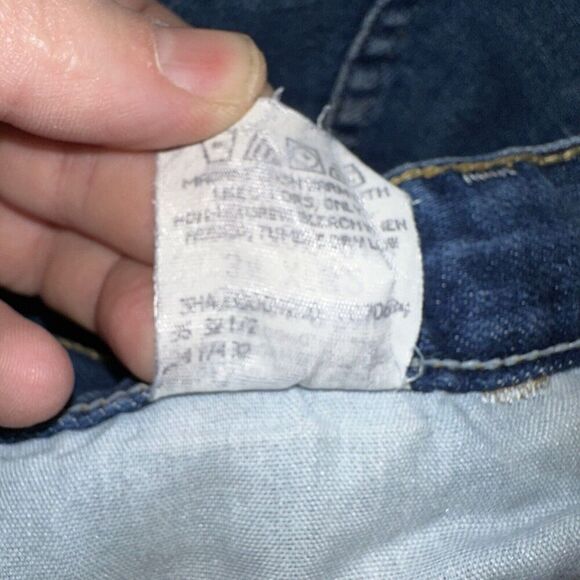 Vintage Wrangler Jeans Mens 34 x 32 Distressed Faded Straight Leg Denim 85900DW - Picture 8 of 8